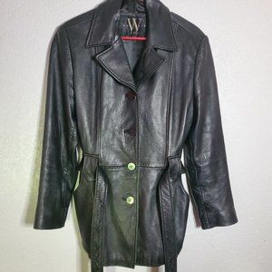 Vintage Real Leather Jacket New York by Winlit